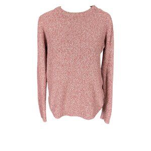 Pink Clover pullover stretchy pink long sleeve sweater women's size small